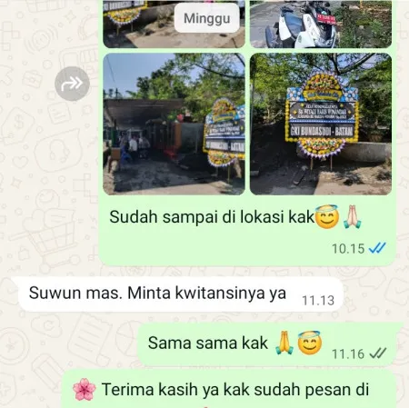 Pengiriman Papan Bunga Duka Kali Anyar