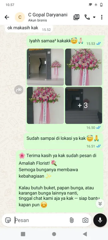 Pengiriman Karangan Bunga Kali Anyar